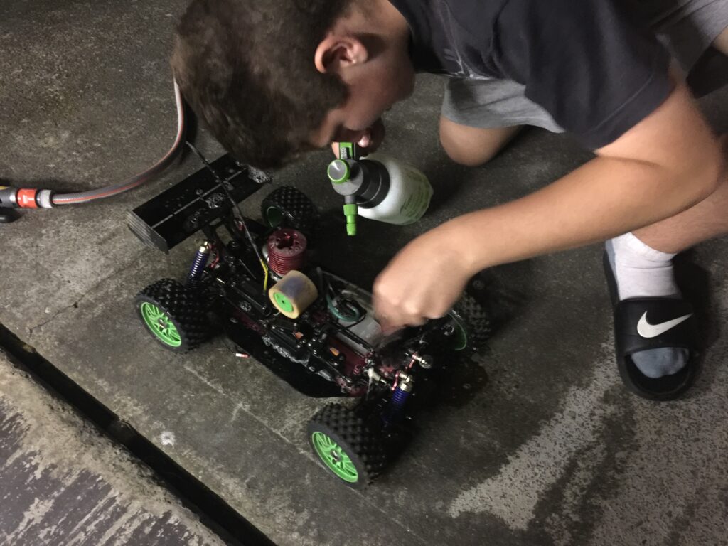 RC Car Cleaning